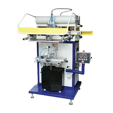 Spc-700s Pneumatic Cylindrical/Conical Screen Printer