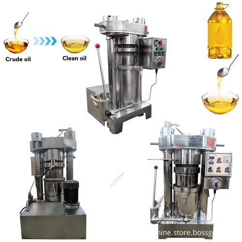 Durable Continuous Process High Productivity Hydraulic Oil Press