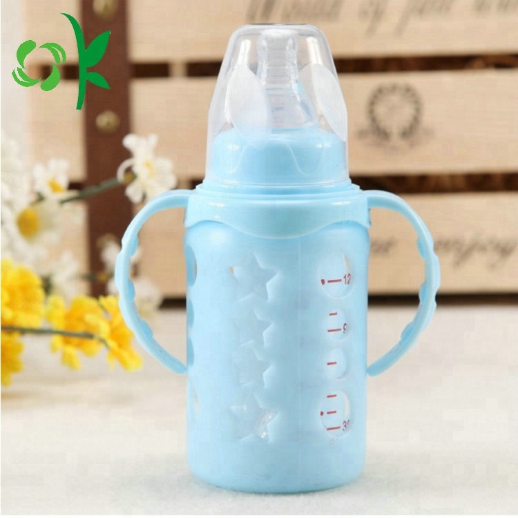 Silicone Water Bottle Sleeve with Cartoon