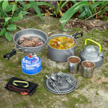Portable Picnic and Camping Cooking Set: Ultimate Tool for Outdoor Dining