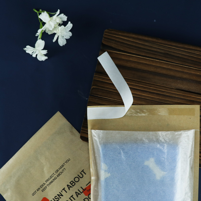 Kraft Glassine အထည်ချုပ်အိတ်များ