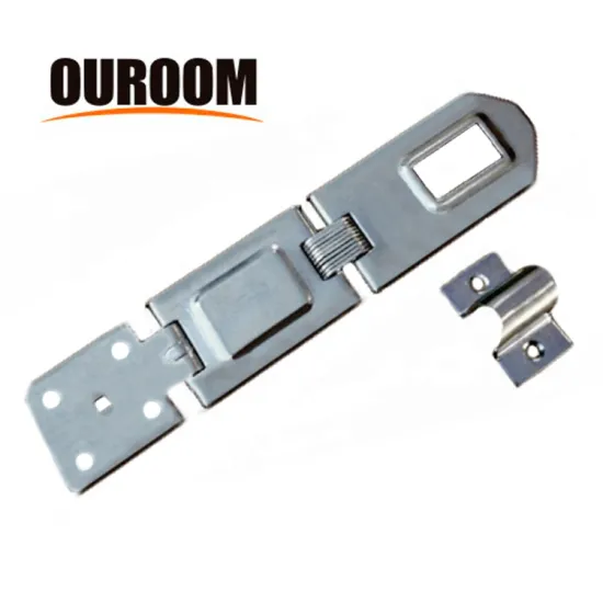 Professional Heavy-Duty Stainless Steel Lock Hasp and Staple Set: Enhancing Safety with Reliable Hinges