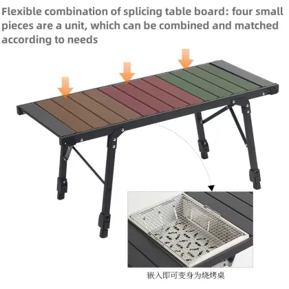 Extendable and Customizable IGT Camping Table