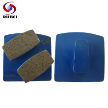 RIJILEI 30PCS Wholesale Metal Diamond Grinding Disk for Concrete Floor Grinder Strong Magnetic Plate Grinding Shoes Discs L10