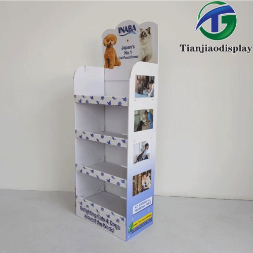 Modern Pet Food Display Stand Design
