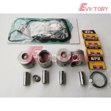 DOOSAN DC24 rebuild overhaul kit gasket bearing piston