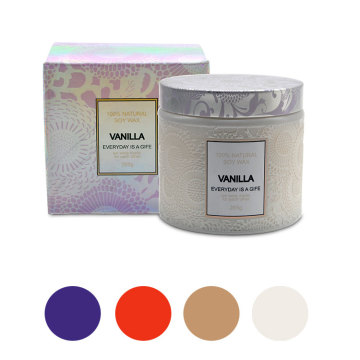 Luxury Scented Glass Jar Candle Gift Set