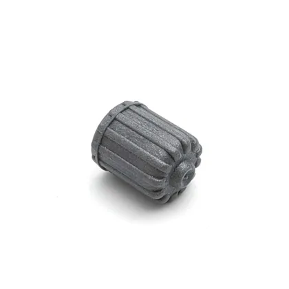 Grey Plastic Air Tire Caps: TPMS Valve Caps and Wheel Dust Covers