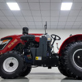 جرار بعجلات ديزل أحمر 4 × 4 للاستخدام الزراعي