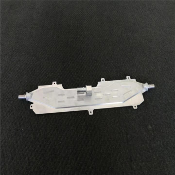 Extrusion aluminum water cooling plate for heat exchanger