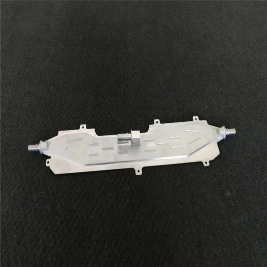 Extrusion aluminum water cooling plate for heat exchanger