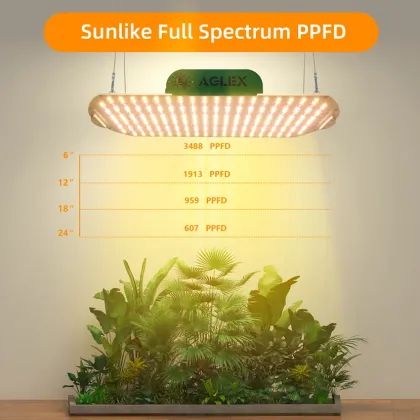RGB Commercial Greenhouse Led Grow Light Panel 180w
