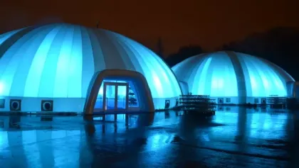 Giant Inflatable Dome: Large Event Structure in Evolution Dome Range