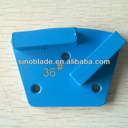 2 Bar Segments Usually used on Husqvarna Grinding Machines Floor Grinding Pad