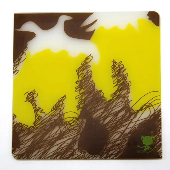 New design sublimation cup pad