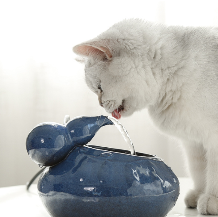 Automatic Ceramic Hoist Pet Water Fountain