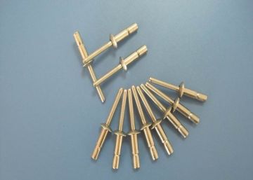 High Shear Round Head Structural Blind Rivet 4.8mm / 6.4mm For Car , Through Hole Rivets