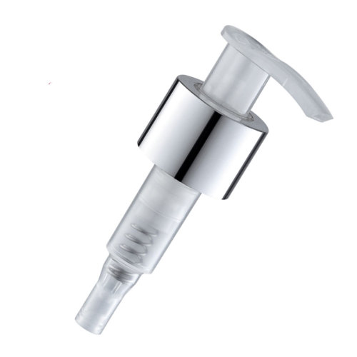 Schrauben Sie Shampoo Flasche 24/410 28/410 1,2 ml Schwarz Plastik PP Aluminium Silber Mattlotion Pumpe Außenfeder