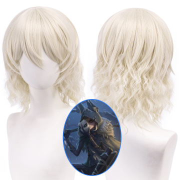 Ainizi Wholesale 40cm Milk White Night Watcher Ithaqua Cosplay Wig
