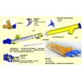 concrete screw conveyor machine