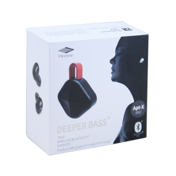 Custom Electronic Bluetooth Earphone Product Packaging Box