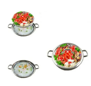 Non-magnetic Stainless Steel Double Bottom Steamer Pot