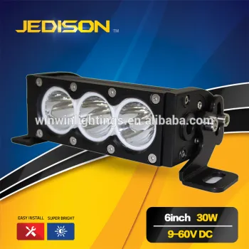 New Products 12V 24V Slim Single Row 30W 60W 90W 120W 150W 210W 240W Wholesale car led light bar