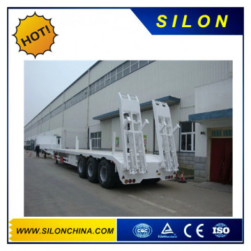 Low Bed Trailer 3/4 Axles Lowbed Semi Trailers/Lowboy 100tons