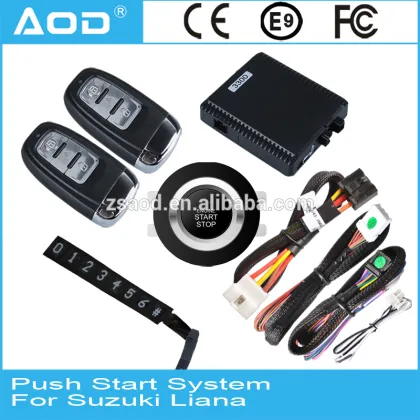 For Suzuki Liana Push start, Push button engine start, remote start, remote engine start