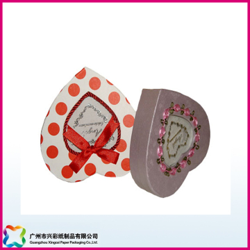 Heart-Shaped Gift Box with Decoration (XC-1-053)