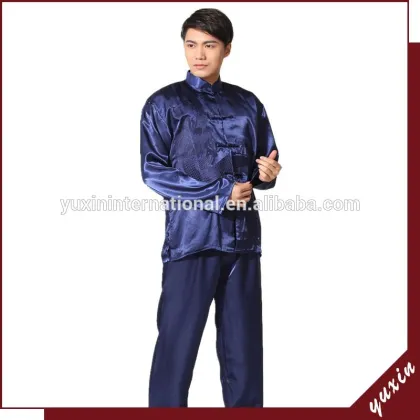2015 Formal Fashion designer silk satin pajama MC003