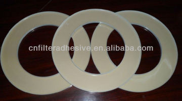 PU glue for boding metal caps and paper