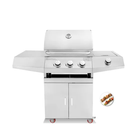 Outdoor Picnic BBQ Supplier Yard 4 Burner Restaurant Garden Gas Grills