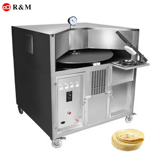 Arabic and Mexican Bread Making: Electric Gas Oven Machine for Tandoor, Roti, Naan, Pita, Chapati