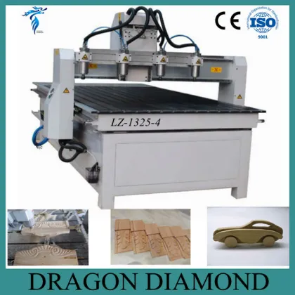 cnc router machine/multi spindle wood cnc router LZ-1325-4