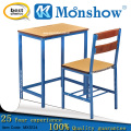 Einzelne Schüler-Schreibtisch mit Stuhl für Schulmöbel