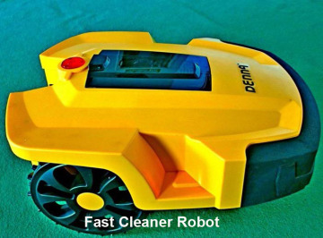 Two Independent Li-ion Batteries robot lawn mower / robot automower