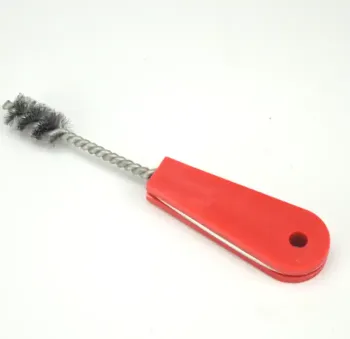 Double-Sided Fitting Brush with Steel Wire Cleaning Tool
