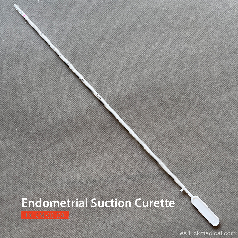 Cureta de succión endometrial Pipelle