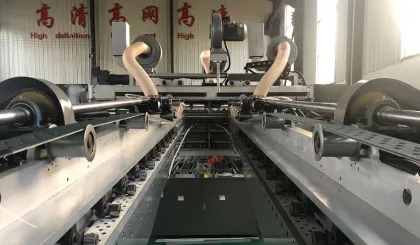 HRB-1228 Fully Automatic Vacuum Transport Flexo Folder Gluer FFG Box Line