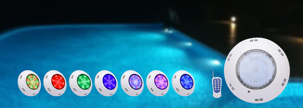 Resin Filled 290mm wall mounted pool lighting