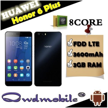 HUAWEI HONOR 6 PLUS 3G RAM 16G ROM Hisilicon Kirin 925 Octa Core 5.5 Inch FHD Screen Android 4G LTE Smartphone