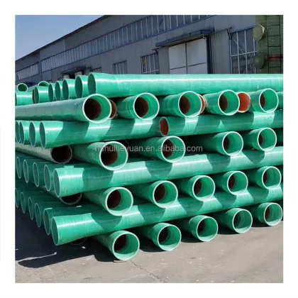 Professional FRP Fiber Pipes and Ventilation Pipes Production