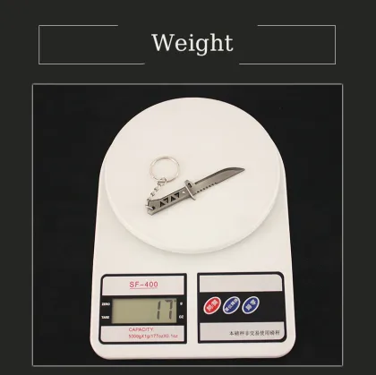 Wholesale 3D Valorant Key Chains and Knife Gun Weapons Xenohunter Model