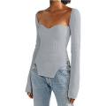 Women Casual Square Neck Pullover