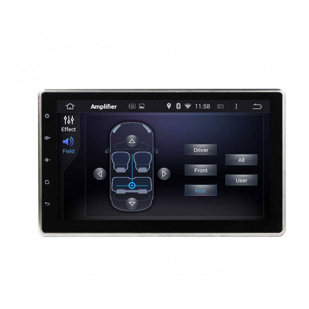 Universal car DVD player for deckless