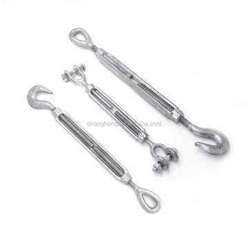 Γαλβανοποιημένος χάλυβας Turnbuckle: Heavy Duty Hardware για αποχρώσεις, σκηνές και εξωτερική εγκατάσταση φώτων χορδών