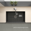 China Wholesale Modern UPC Handmade Rectangular Concrete Kitchen Sinks - Farmhouse Apron Front Step Cement Sink