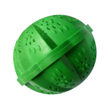 Washing Ball with ceramic particles and magnets inside to help cleaning clothes in washing machine