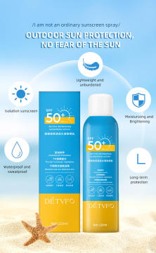 Blue and White Pure Sunscreen
